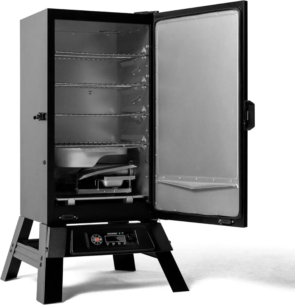 The Masterbuilt 710 wifi electric smoker
