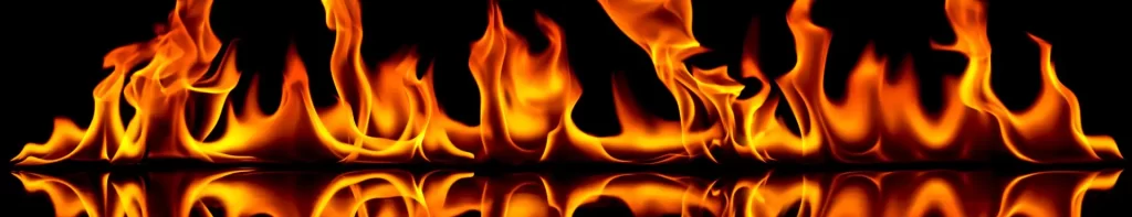Flaming background