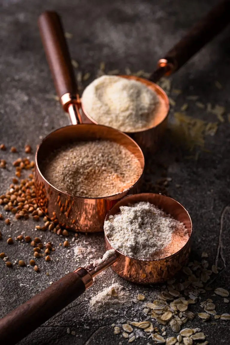 Spices in copper pots